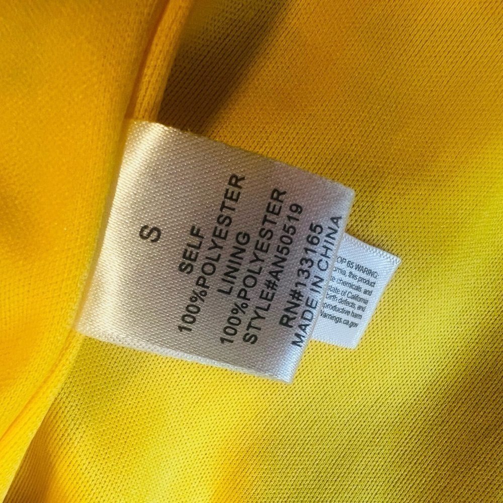 ALTER'D STATE yellow floral dress size small - Picture 11 of 11